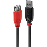 42817 USB-kabel 5 m USB 2.0 USB A Sort, Forlængerledning